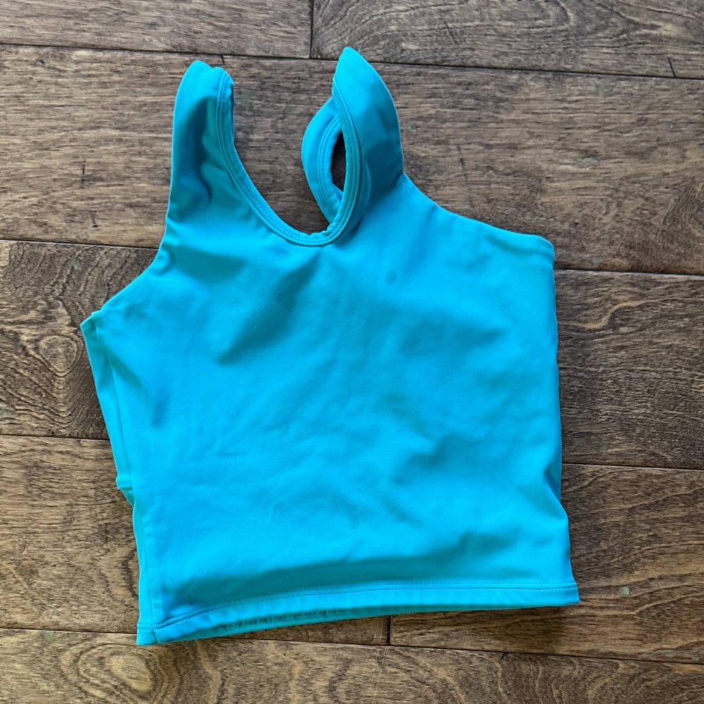 Blue Women's Sleeveless Top